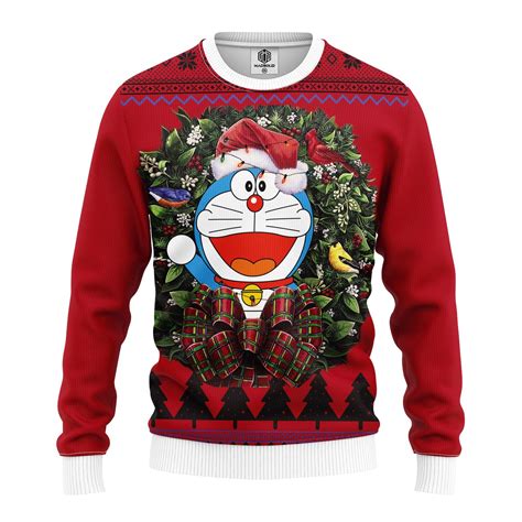 Doraemon Custom Sweater Large .